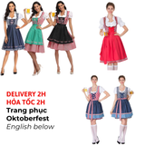 Trang Phục Nữ Oktoberfest Costumes Women OTBF43