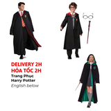Bộ Trang Phục Hóa Trang Áo Choàng Gryffindor Harry Potter - Harry Potter Gryffindor Robe Cosplay Costume TPHT37