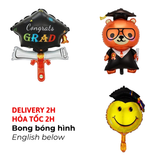 Bóng Hình Trang Trí Lễ Tốt Nghiệp Nhiều Lựa Chọn - Graduation Balloon Decor LTN57
