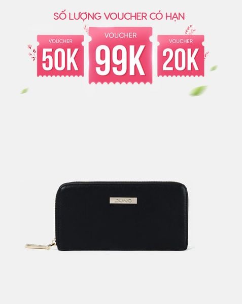  Ví cầm tay hoạ tiết vân chìm VI052 