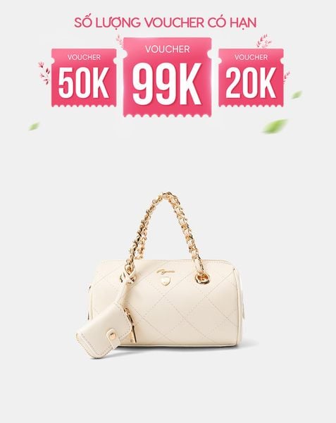  Túi Xách Nhỏ Form Bowling Preppy Hanbook 