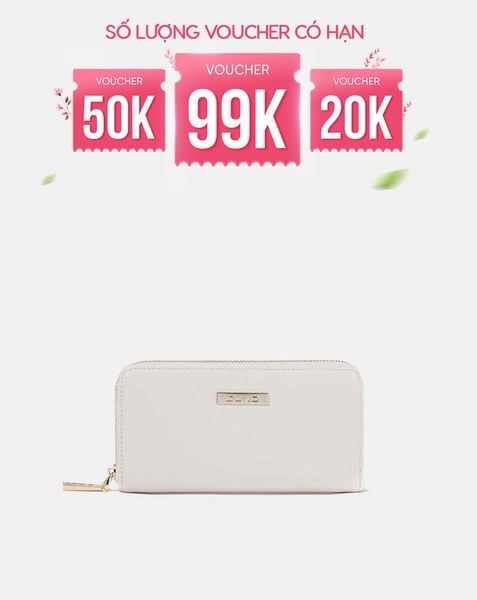  Ví cầm tay hoạ tiết vân chìm VI052 