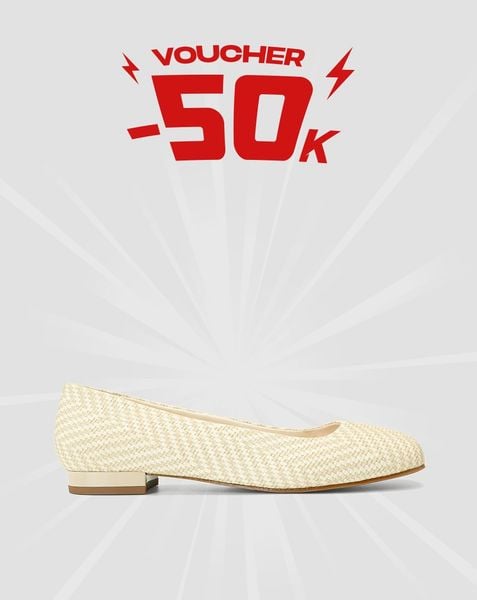  Giày Búp Bê Mũi Vuông 