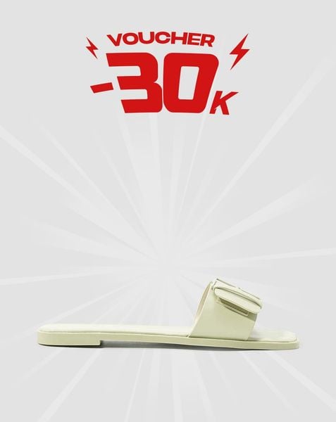  Dép quai ngang mũi vuông 