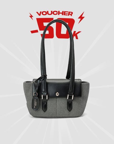  Túi Xách Nhỏ Đeo Vai Phối Nắp Trang Trí Charm Juno 