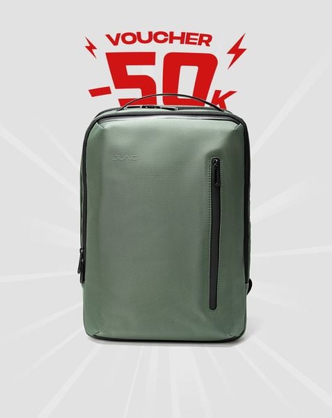  Balo Laptop Unisex Phối Khoá Kéo 