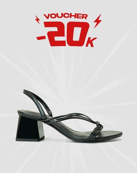  Giày Sandal Quai Mảnh Thắt Nút 