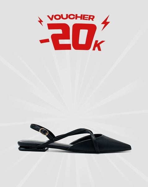  Giày Búp Bê Quai Chéo 