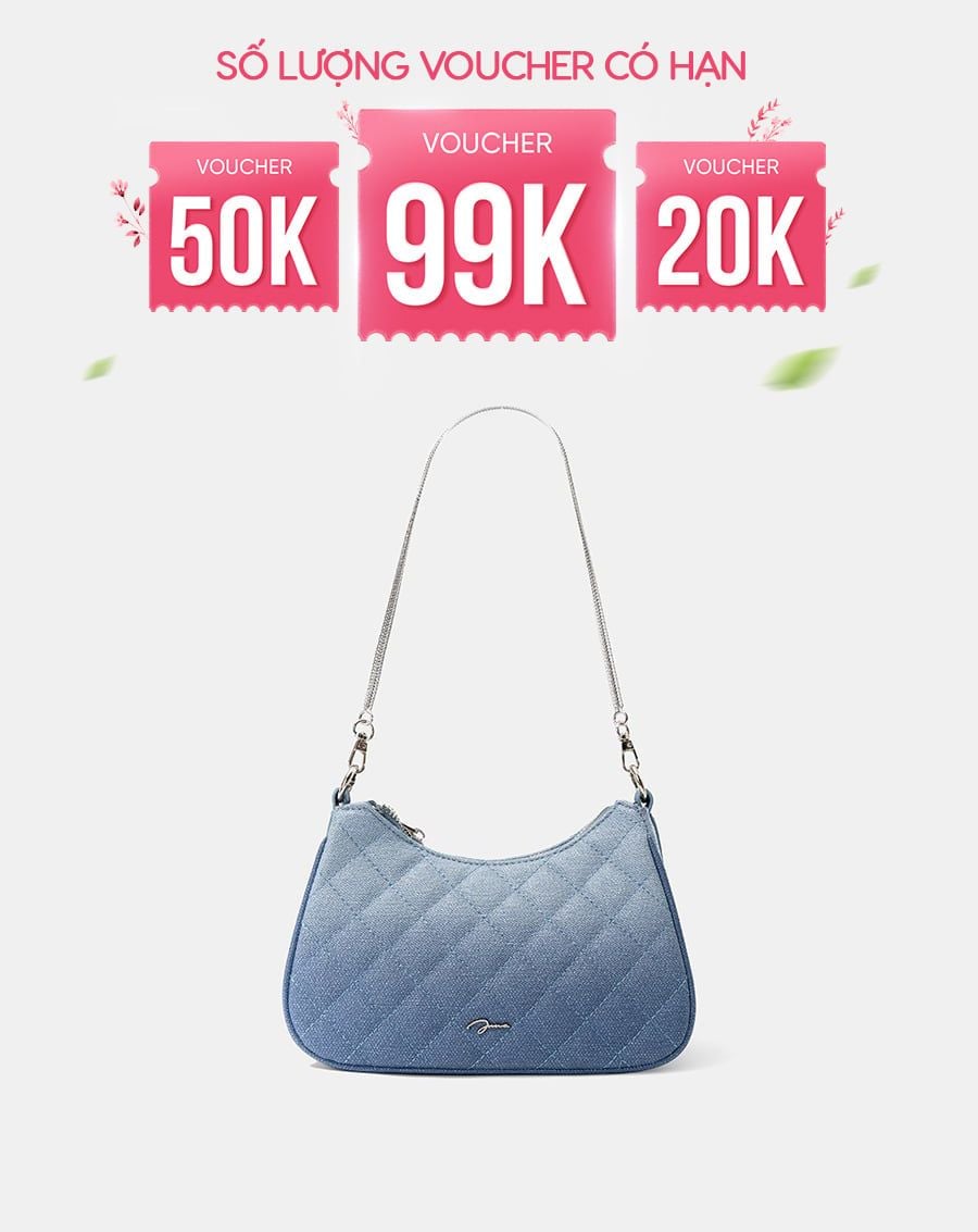 Túi Xách Nhỏ Đeo Vai Phối Dây Xích