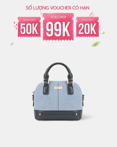  Túi Xách Nhỏ Top Handle Logo Chữ Kí 