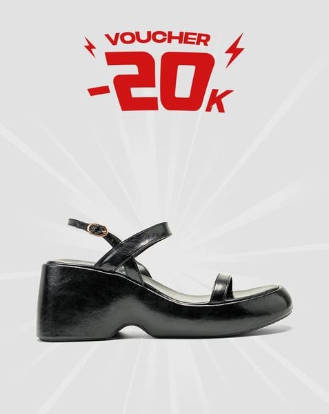  Giày Sandal Đế Xuồng Basic 