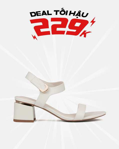  Giày Cao Gót Gót Trụ 