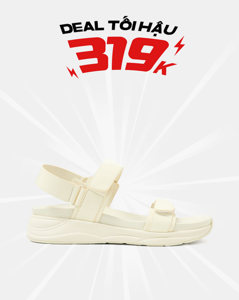  Giày Sandal Đế Thể Thao Quai Ngang Bản Lớn 