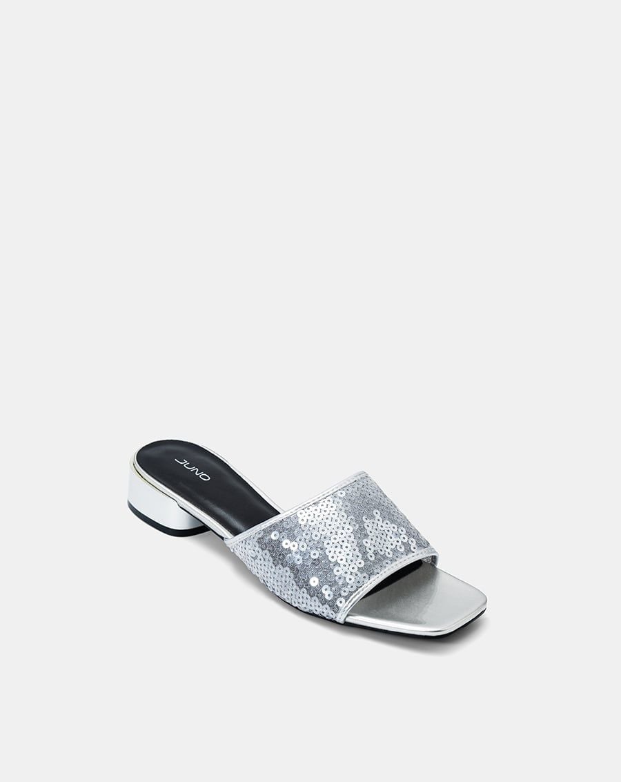  Giày Sandal Mule Sequin 