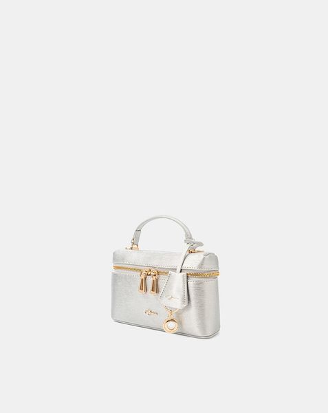  Túi Xách Nhỏ Vanity Case Phối Charm 