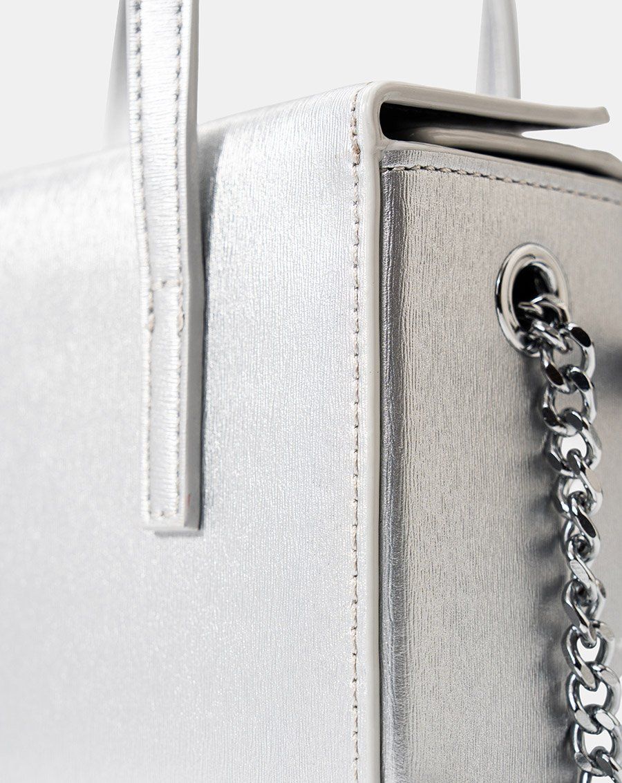  Túi Xách Nhỏ Dạng Hộp Trang Trí Charm Nơ 