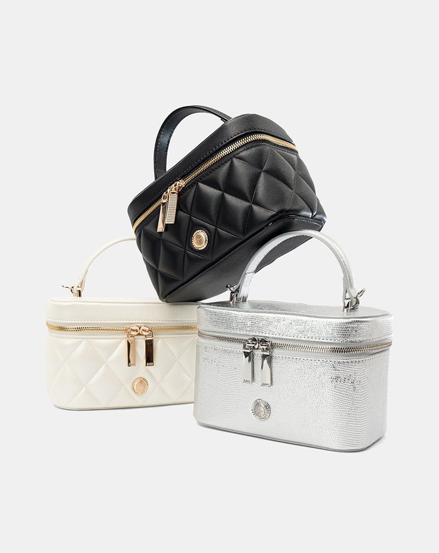  Túi Xách Nhỏ Vanity Case Phối Khoá 