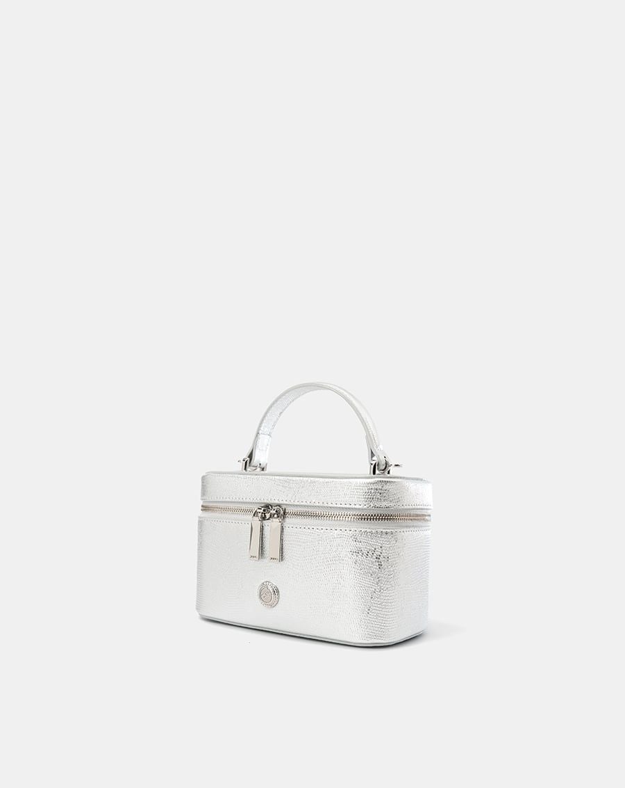  Túi Xách Nhỏ Vanity Case Phối Khoá 