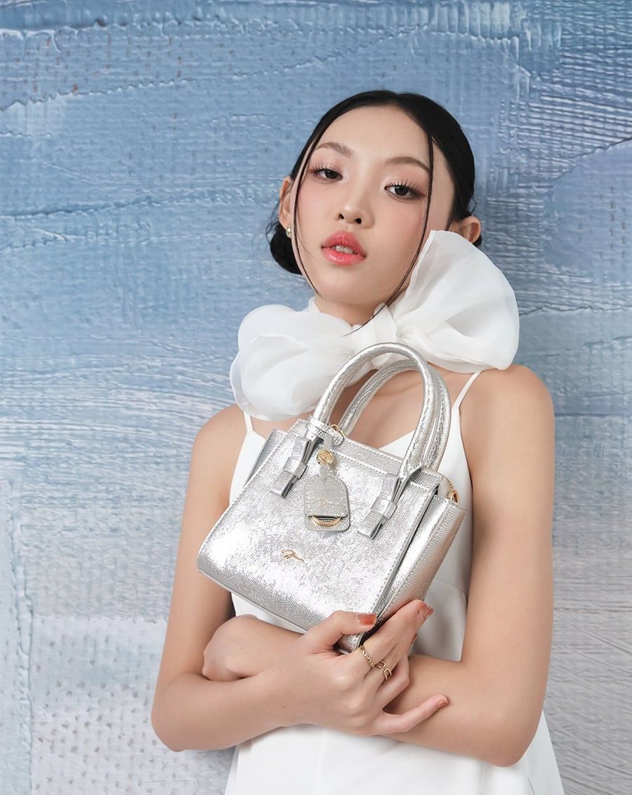  Túi Xách Nhỏ Mini Tay Cầm Nơ 