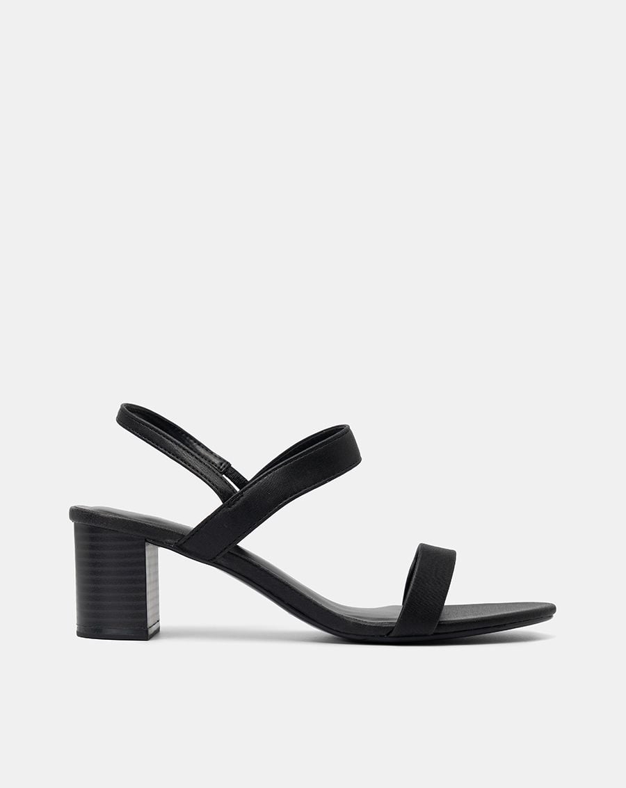  Giày Sandal Gót Vuông Basic 