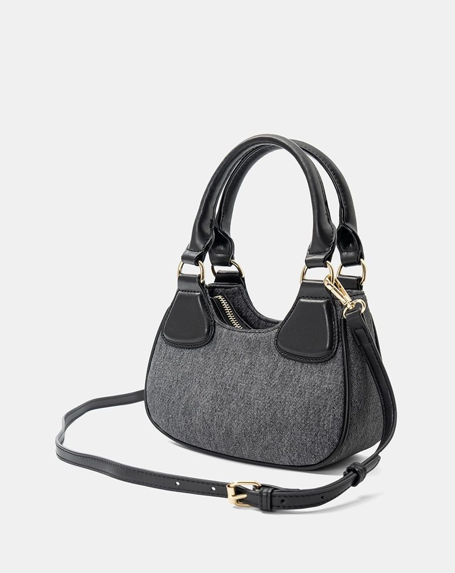  Túi Xách Nhỏ Half Moon Logo Chữ Kí 