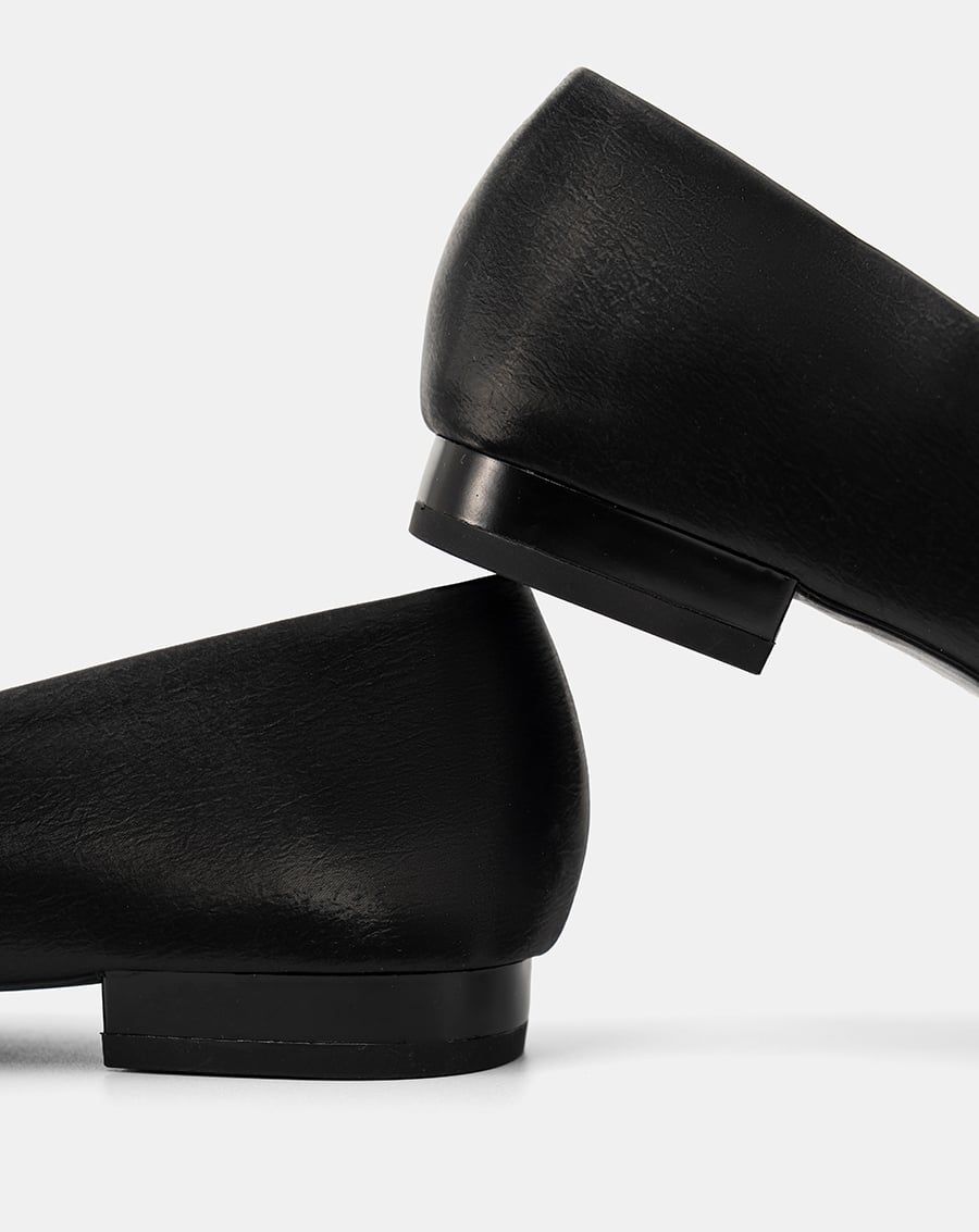  Giày Búp Bê Mũi Vuông Quai Mary Jane 