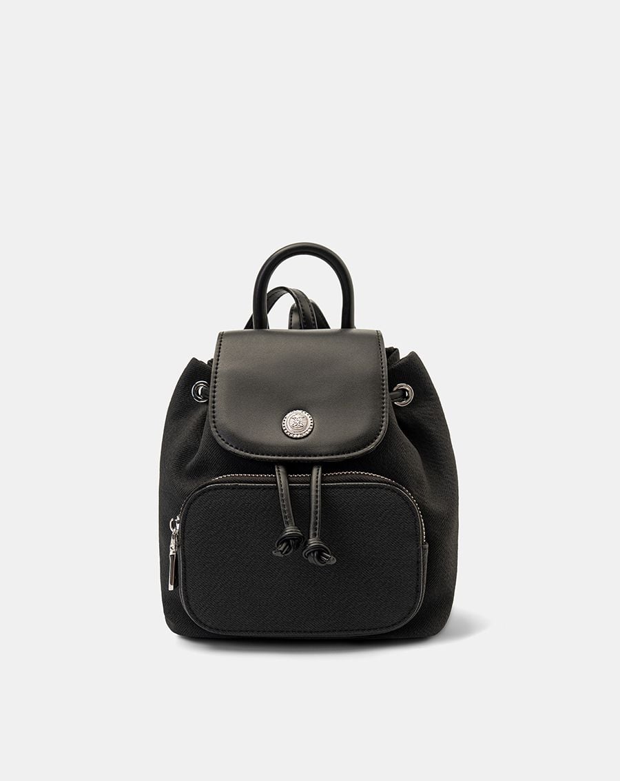  Balo Front Flap Bucket Backpack 