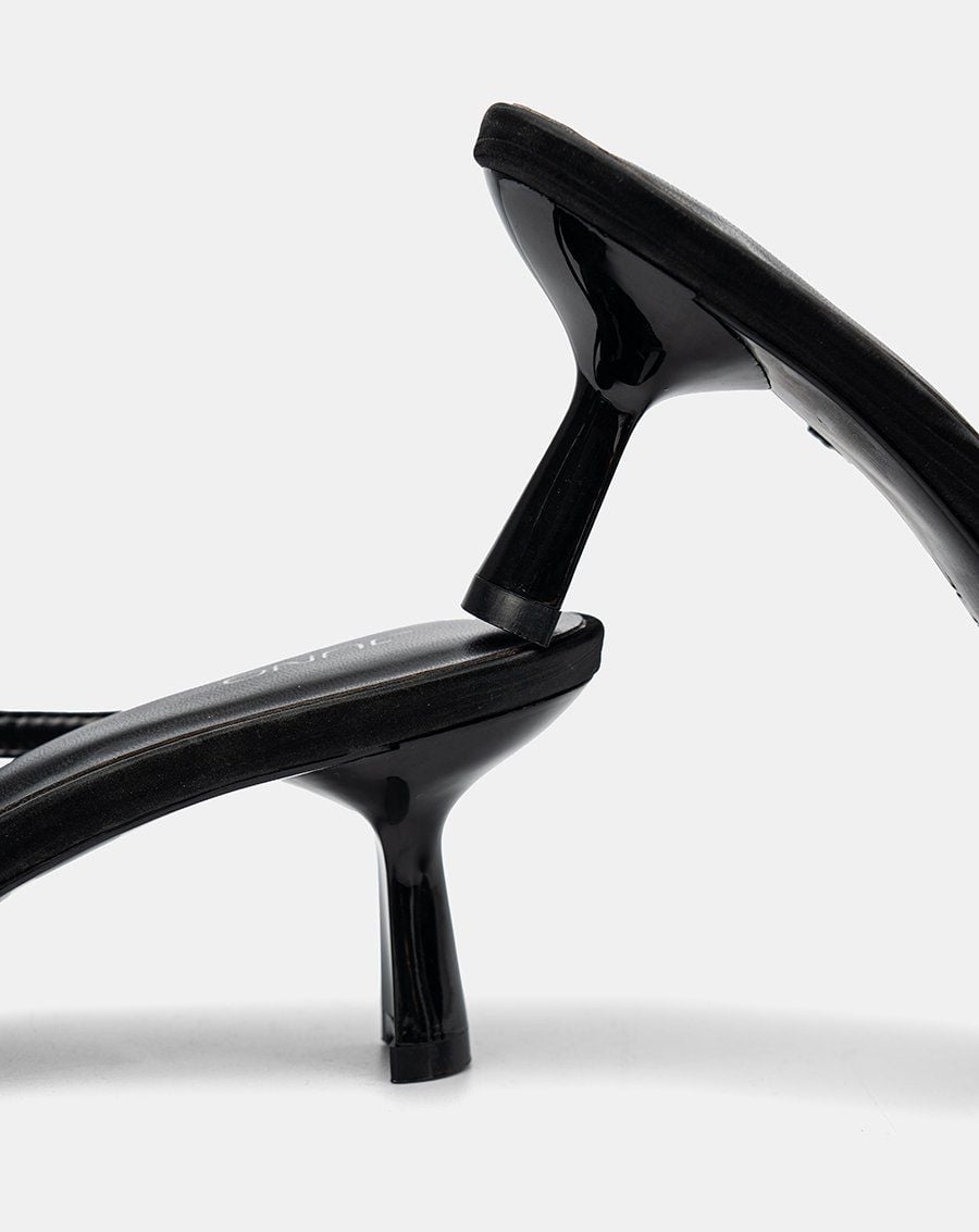  Giày Cao Gót Cao Gót Phối Dây Đá Trang Trí 