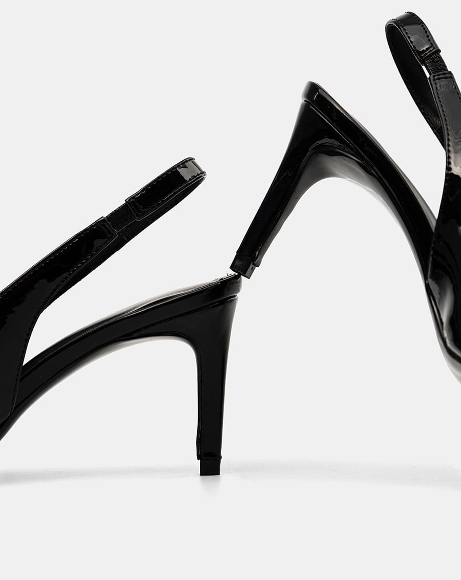  Giày Cao Gót Quai Mary Jane Khoá Đá 