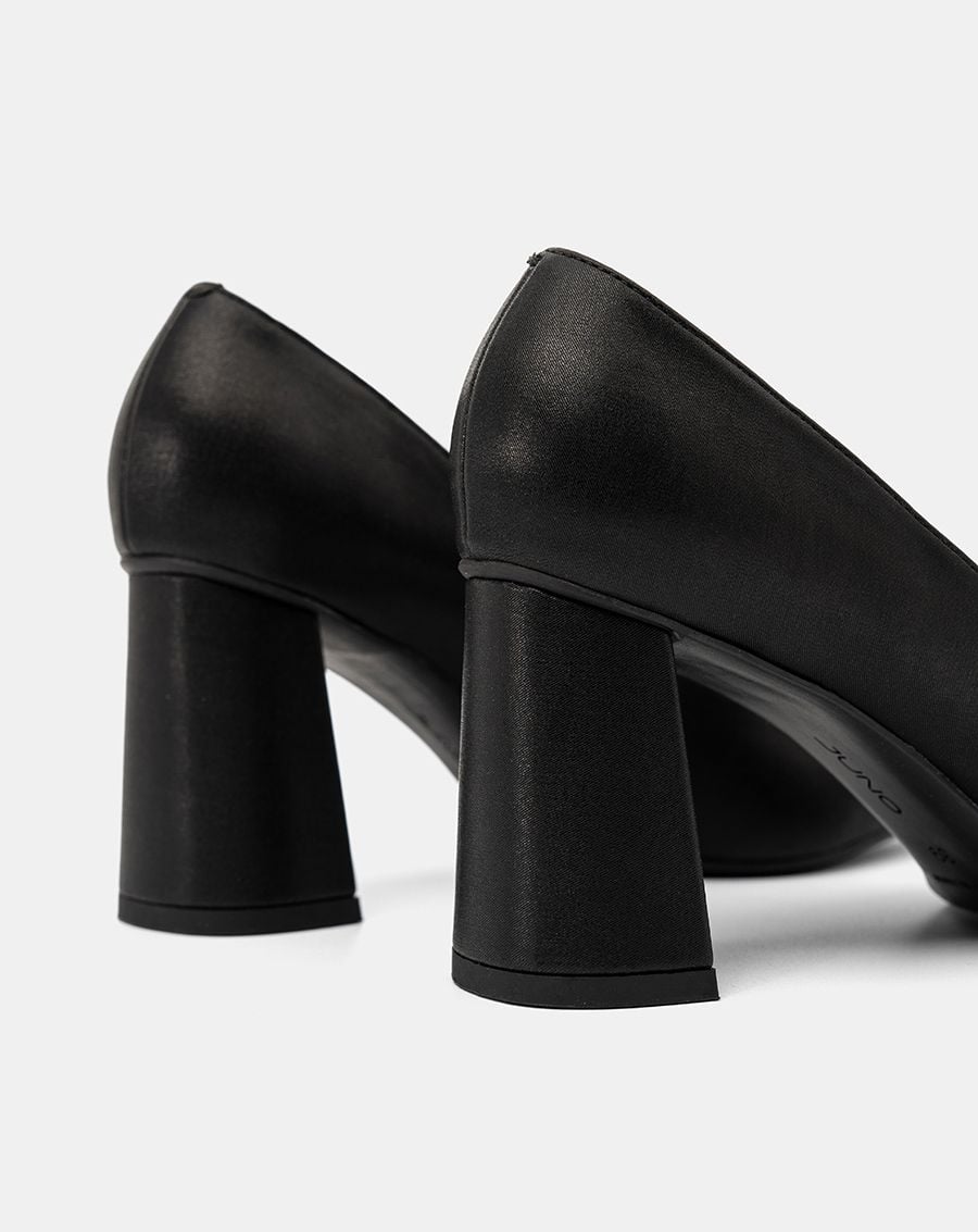  Giày Cao Gót Pump Gót Cao Cổ Chữ V 