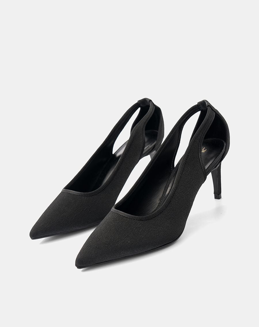  Giày Cao Gót Khoét Hậu 