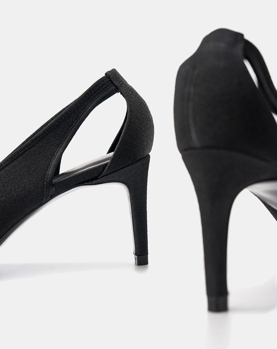  Giày Cao Gót Khoét Hậu 