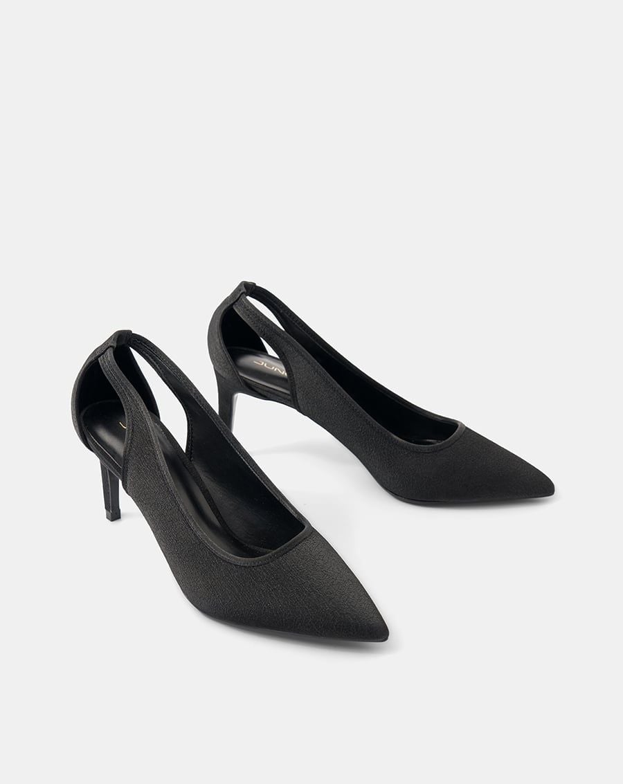  Giày Cao Gót Khoét Hậu 