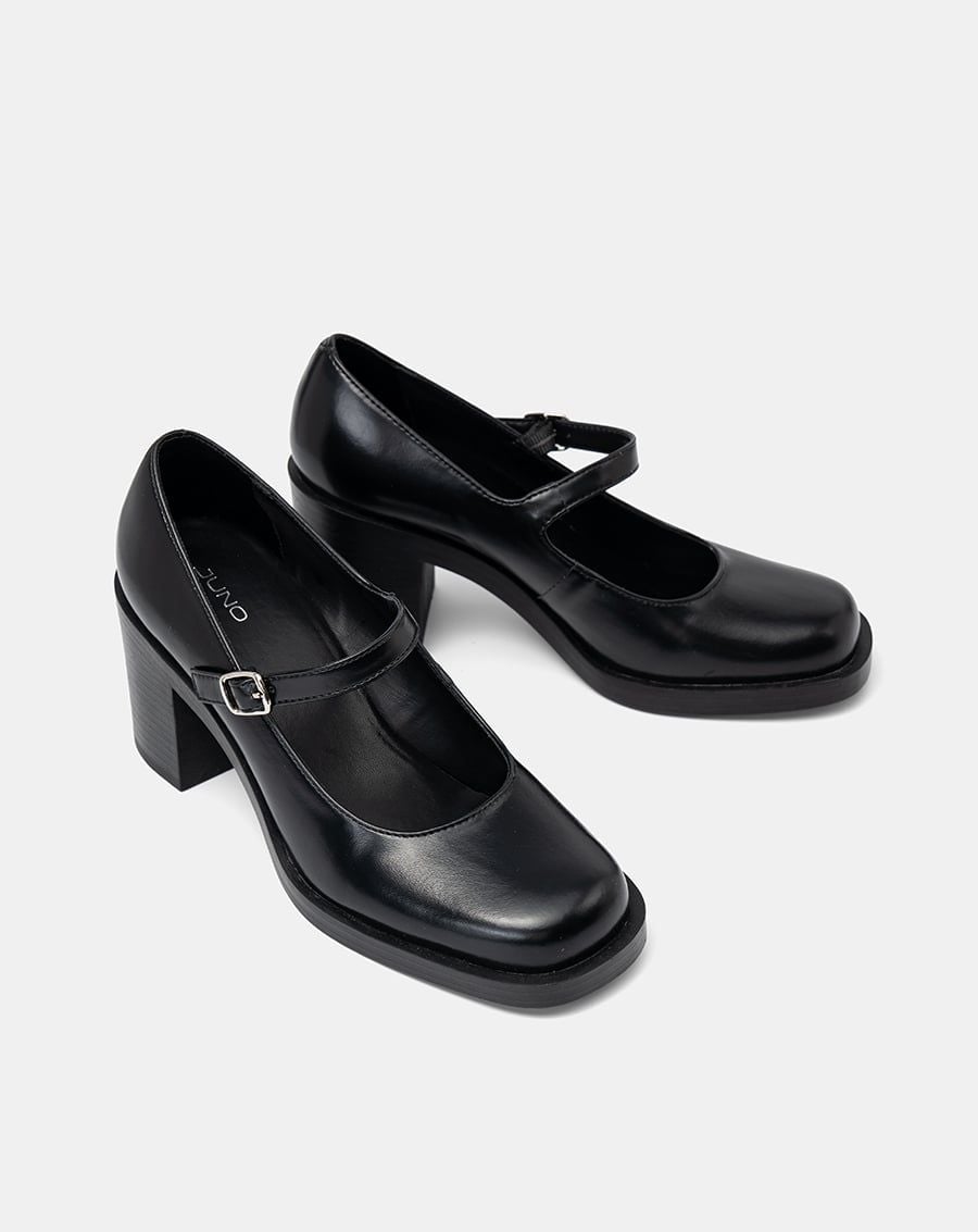  Giày Cao Gót Mary Jane Gót Cao 