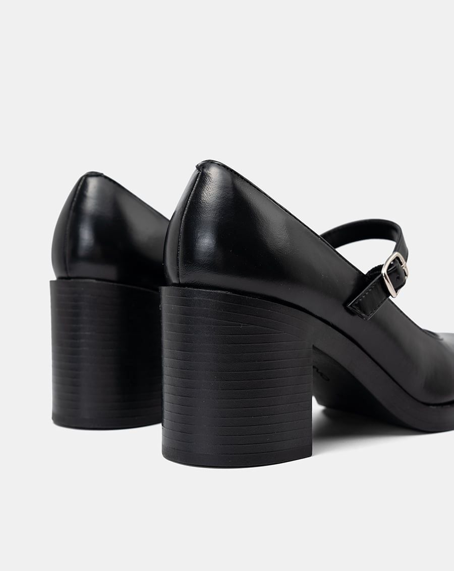  Giày Cao Gót Mary Jane Gót Cao 