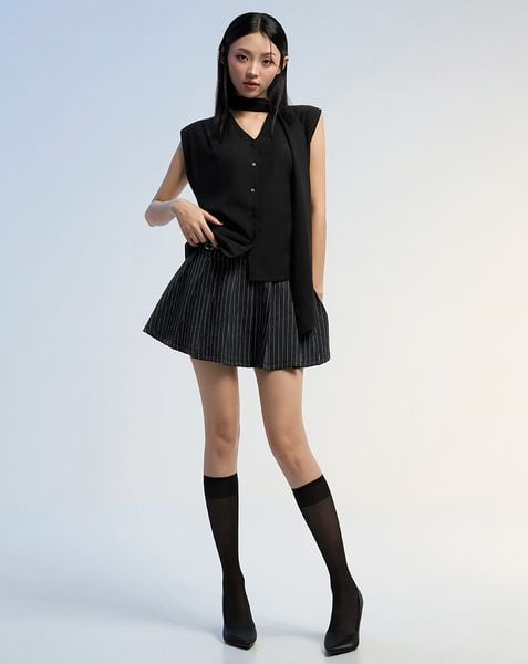  Áo sơ mi cổ nẹp dài 