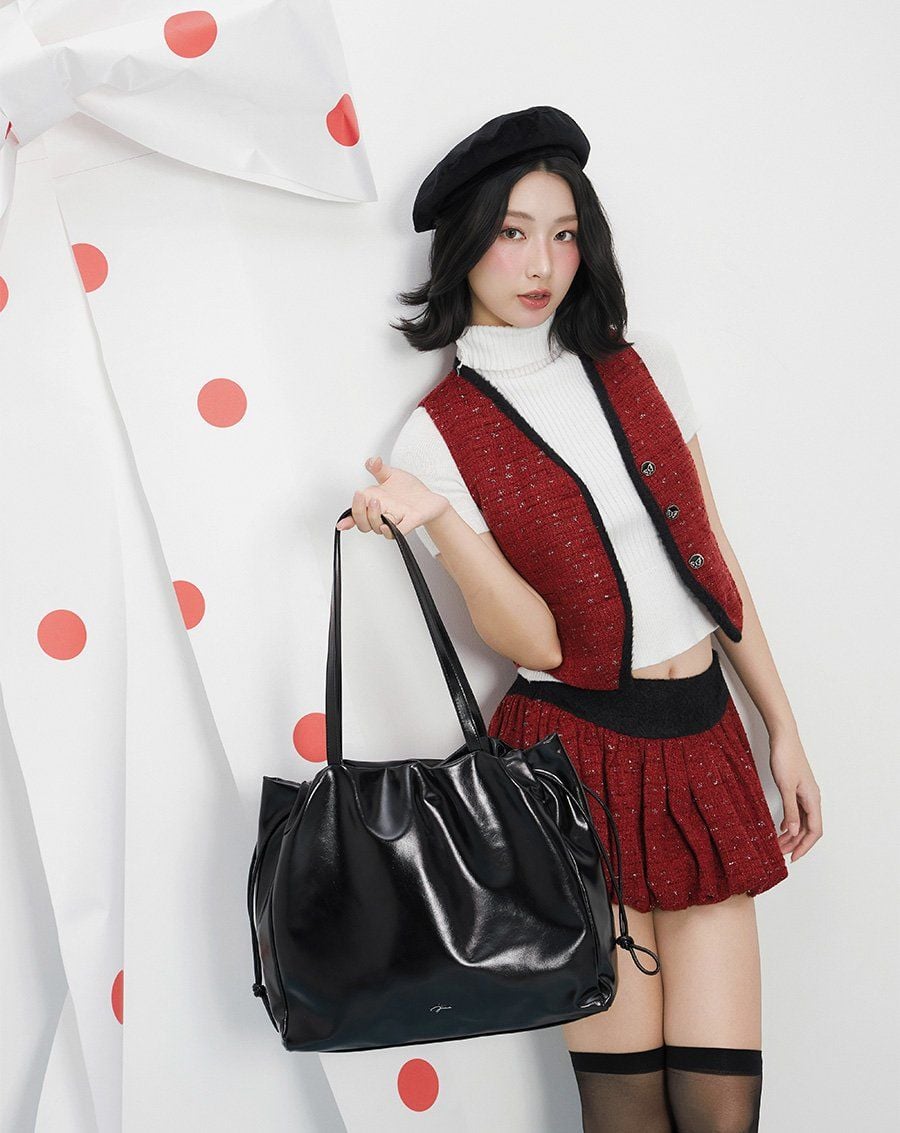  Túi Xách Lớn Tote Rút Dây 