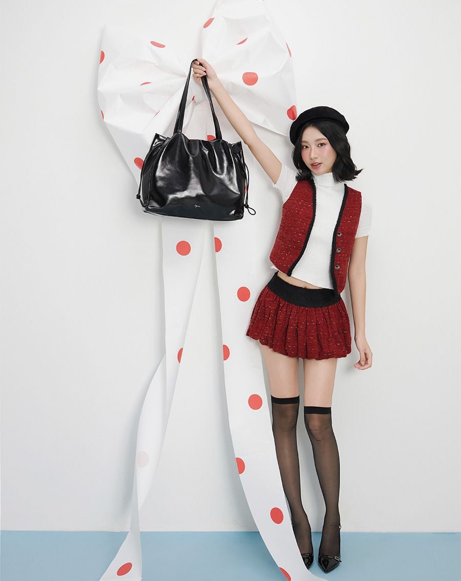  Túi Xách Lớn Tote Rút Dây 