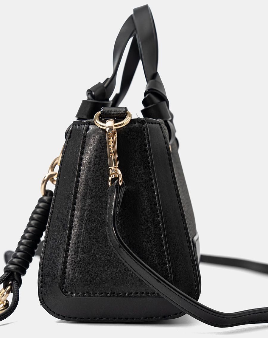  Túi Xách Nhỏ Top Handle Phối Charm 