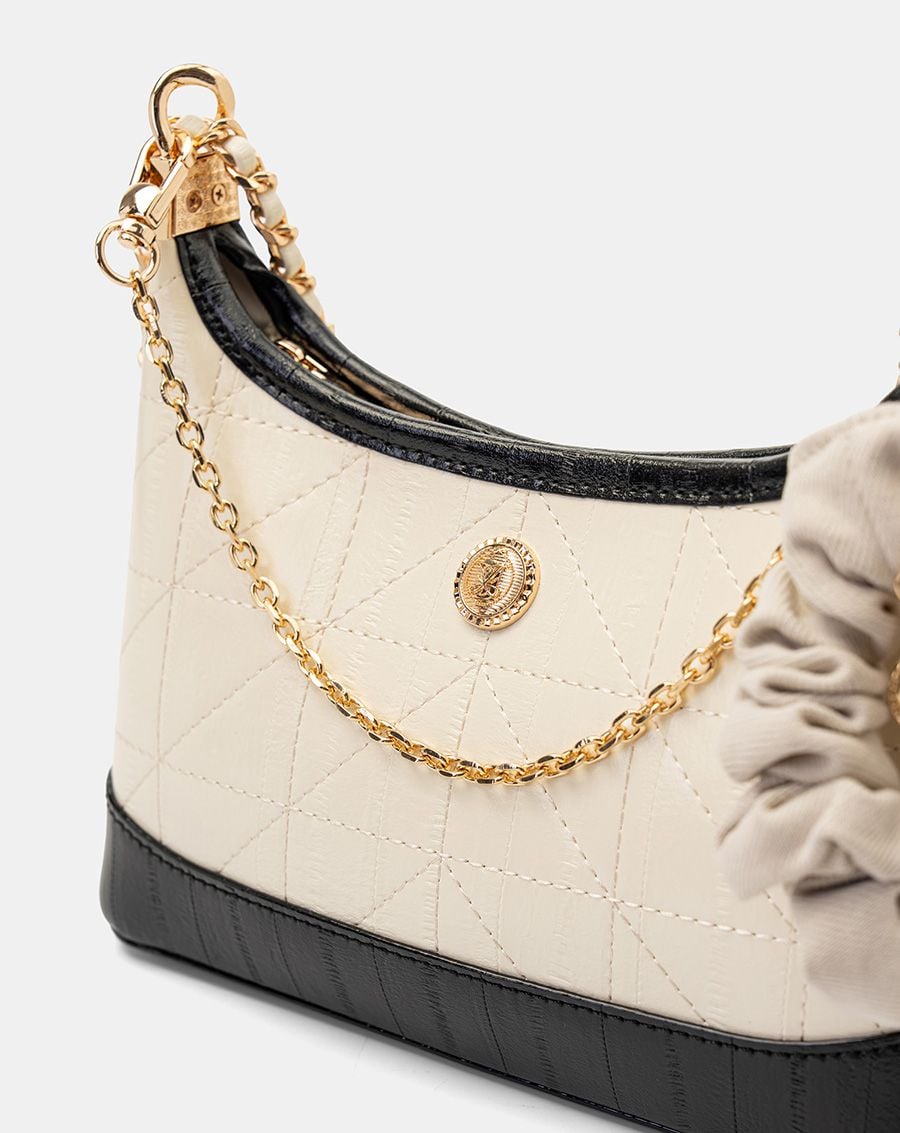  Túi Xách Nhỏ Hobo Phối Cột Tóc Scrunchie 