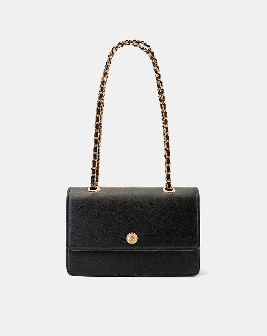  Túi Xách Nhỏ Đeo Vai Phối Khoá Trang Trí 