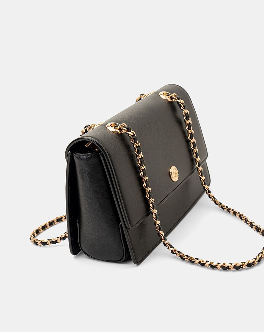  Túi Xách Nhỏ Đeo Vai Phối Khoá Trang Trí 