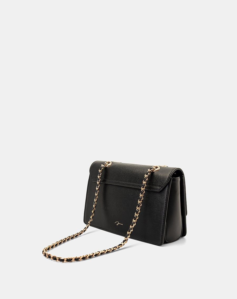  Túi Xách Nhỏ Đeo Vai Phối Khoá Trang Trí 