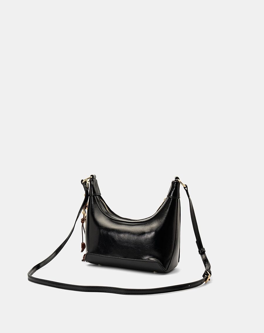  Túi Xách Nhỏ Hobo Bag Phối Charm Hoa 