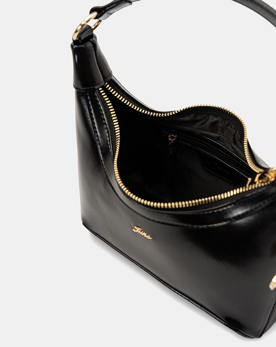  Túi Xách Nhỏ Hobo Bag Phối Charm Hoa 