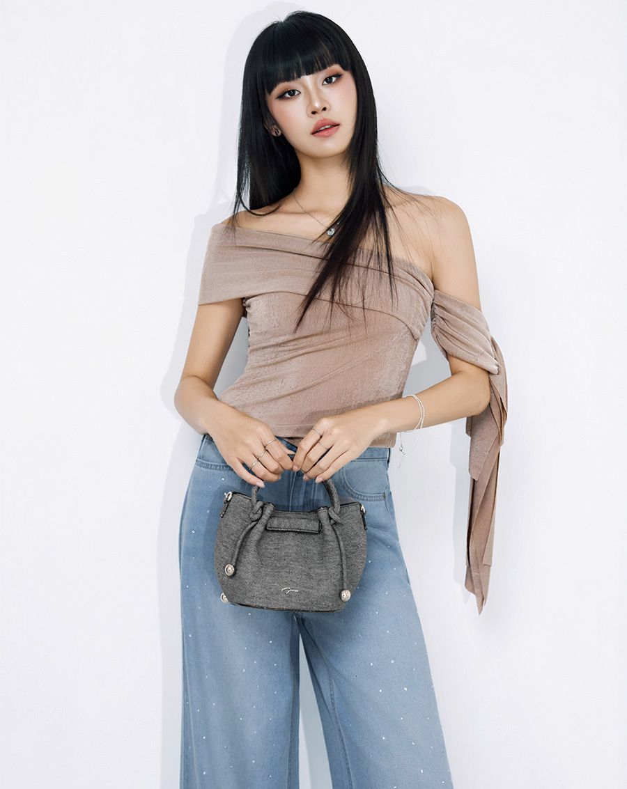  Túi Xách Nhỏ Top Handle Tote Bag 