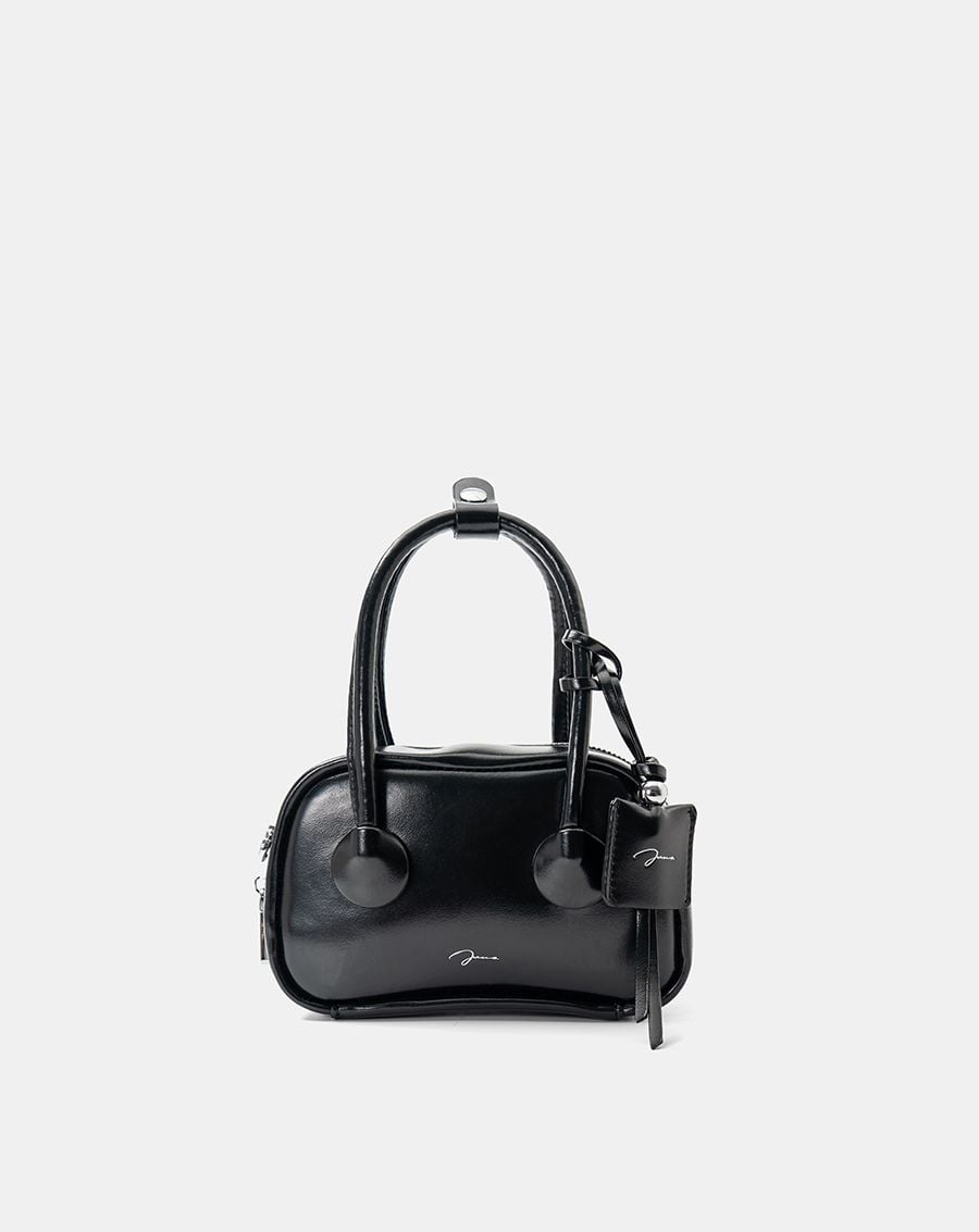  Túi Xách Nhỏ Top Handle Trang Trí Charm 