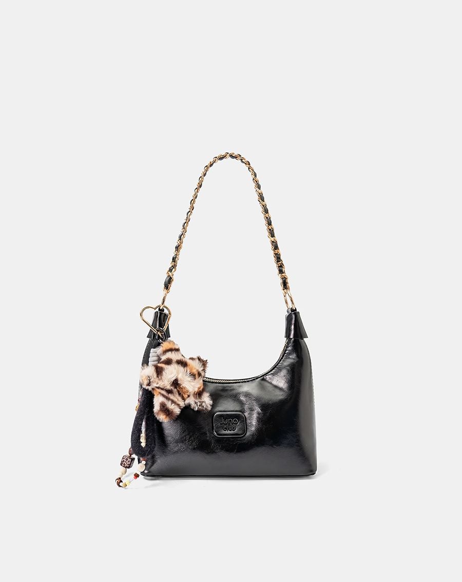  Túi Xách Nhỏ Hobo Phối Charm Trang Trí 