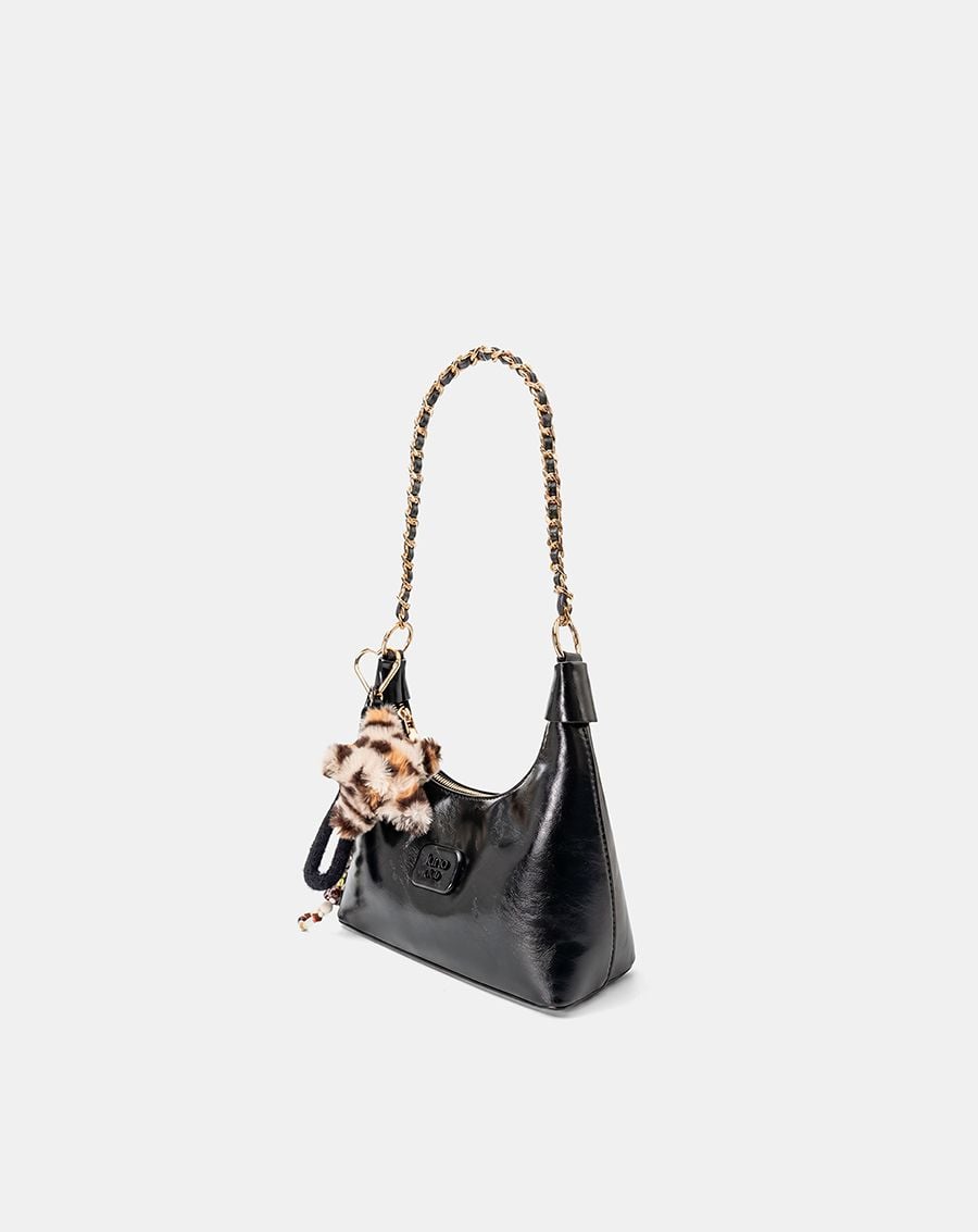  Túi Xách Nhỏ Hobo Phối Charm Trang Trí 