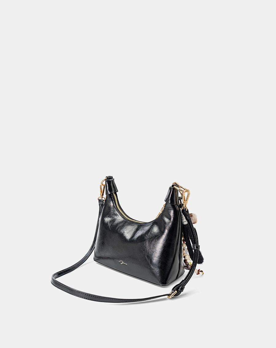  Túi Xách Nhỏ Hobo Phối Charm Trang Trí 